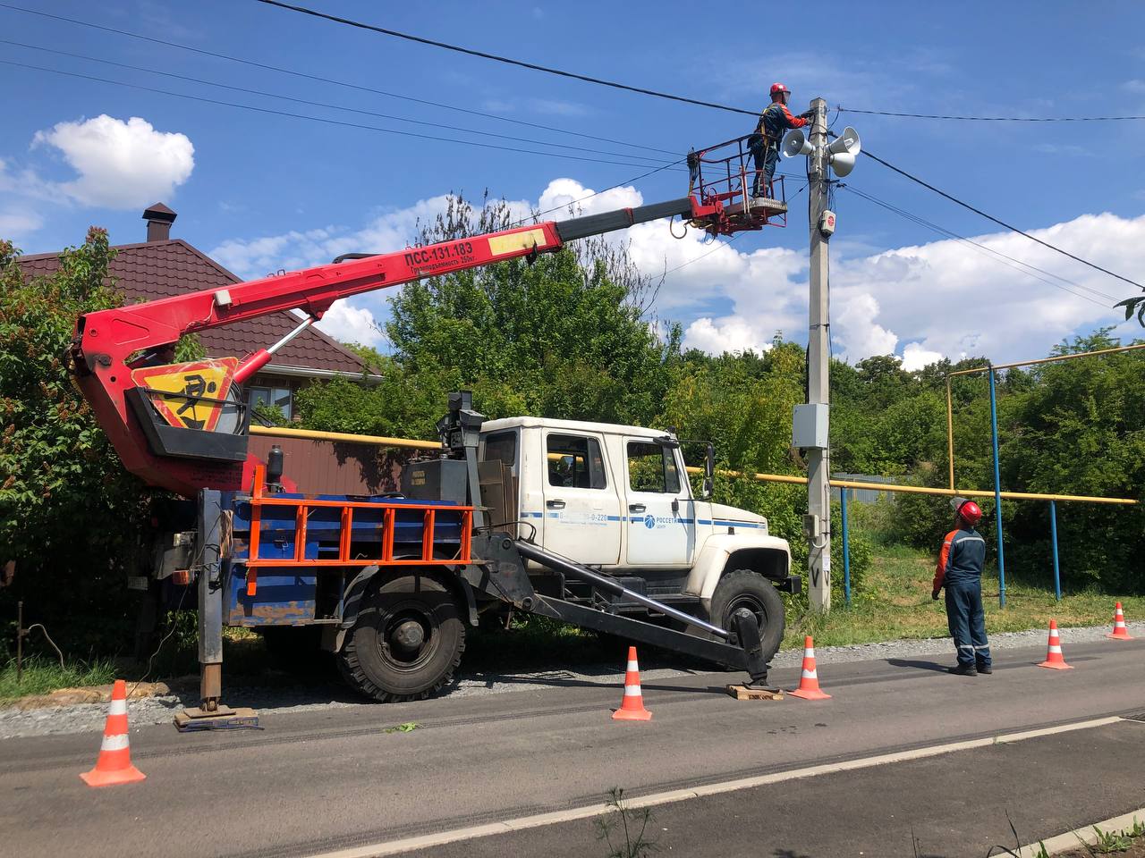 «Белгородэнерго» помогает обеспечивать безопасность жителей региона.