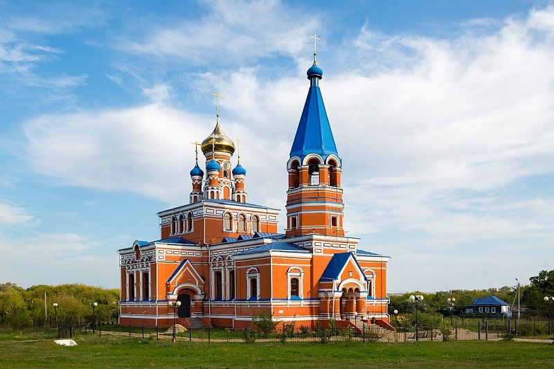 Храм великомученика Георгия Победоносца села Афоньевка.