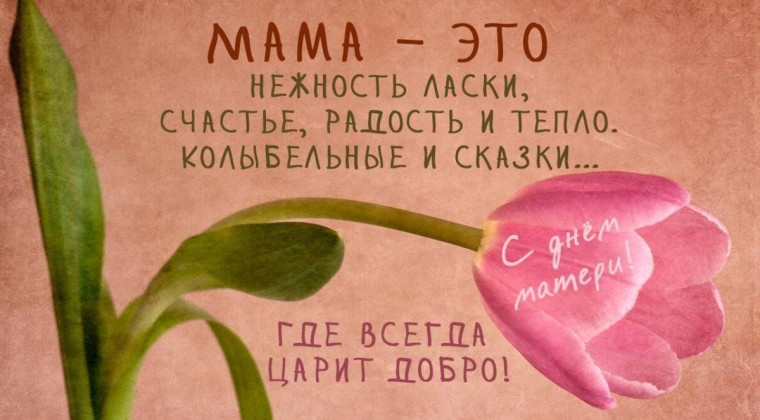 Дорогие женщины Волоконовского района!  От всей души поздравляем вас с замечательным праздником – Днем матери!.