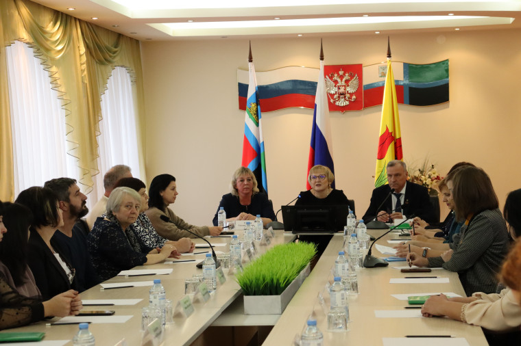 На территории Волоконовского района пошло областное выездное заседание Совета председателей ТОС.