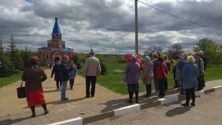Волоконовский район посетила группа туристов старшего поколения из Красногвардейского района.